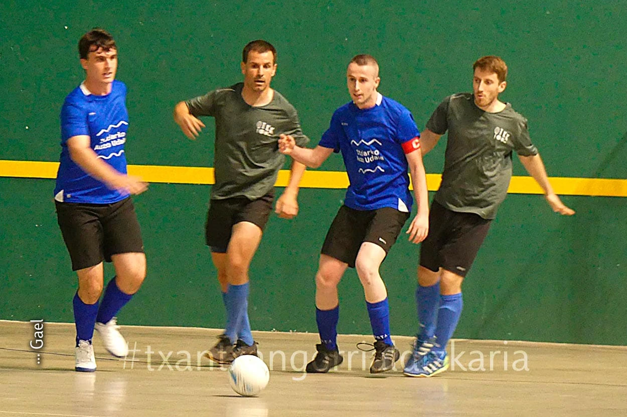 Gipuzkoako Herri txikien arteko areto futbol txapelketako finala. Final del Campeonato de Gipuzkoa de Futbol sala entre pueblos pequeños.