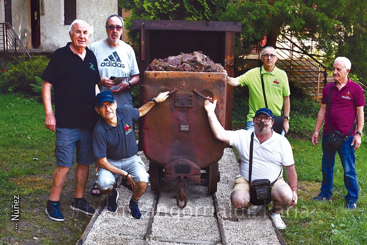 Minería en el valle del Leitzaran, homenaje a los mineros de Burdina taldea. Foto: Luismari Núñez