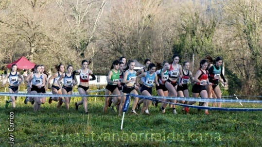 Una prueba organizada por Txindoki Atletismo Taldea. Foto: Javier Carrizo